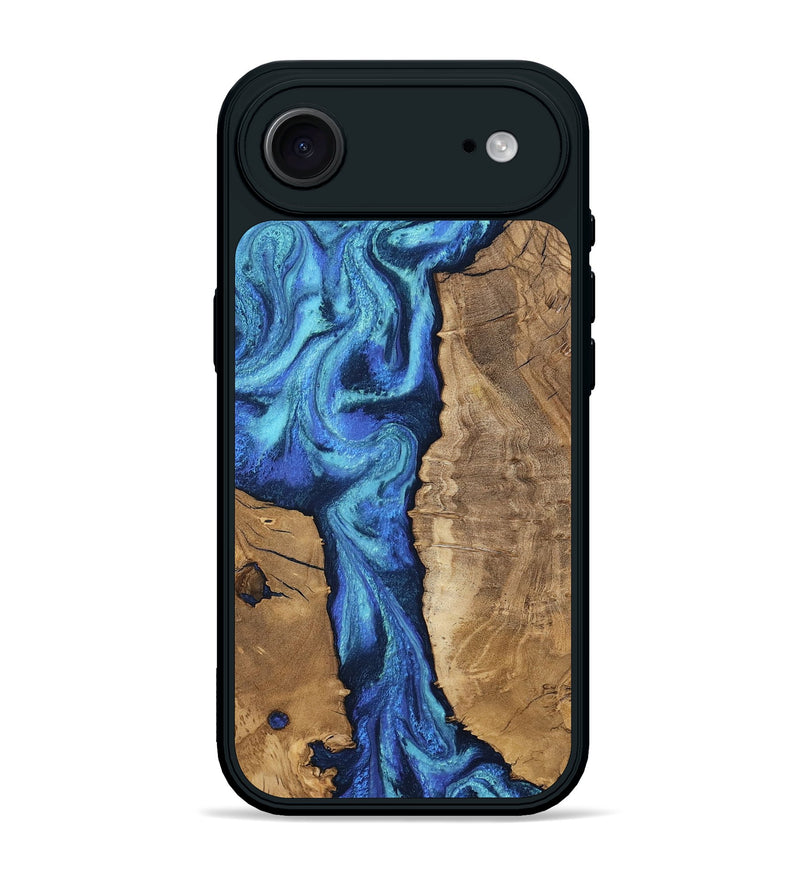 iPhone 17 Air Wood Phone Case - Jakai (Blue, 807439)