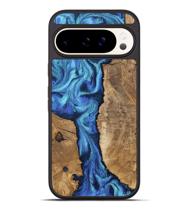 Pixel 9 Pro XL Wood Phone Case - Jakai (Blue, 807439)