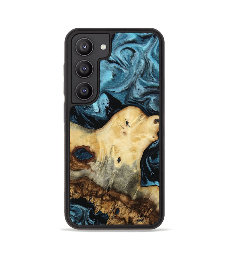 Galaxy S23 Wood Phone Case - Neil (Blue, 807440)