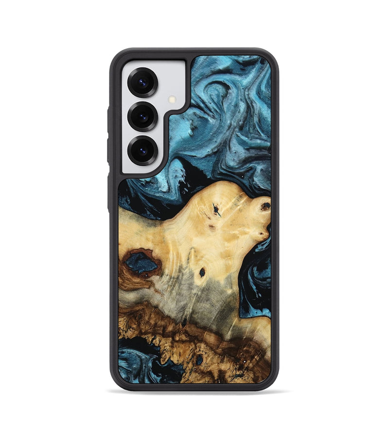 Galaxy S25 Wood Phone Case - Neil (Blue, 807440)