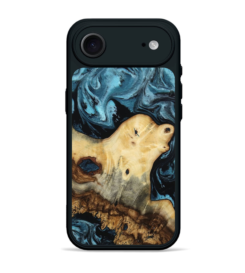 iPhone 17 Air Wood Phone Case - Neil (Blue, 807440)