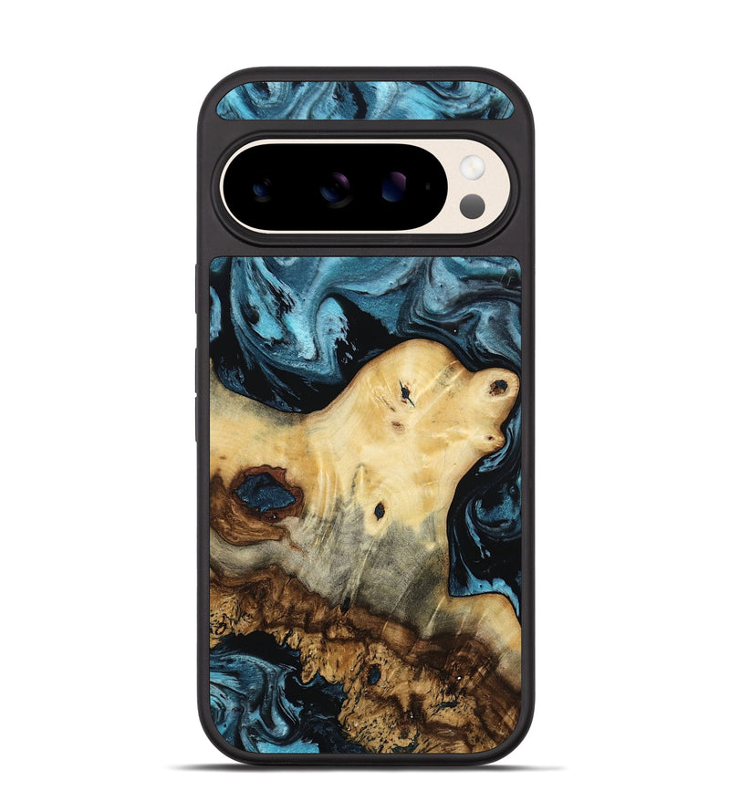 Pixel 10 Wood Phone Case - Neil (Blue, 807440)