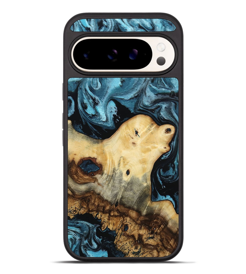 Pixel 10 Pro XL Wood Phone Case - Neil (Blue, 807440)