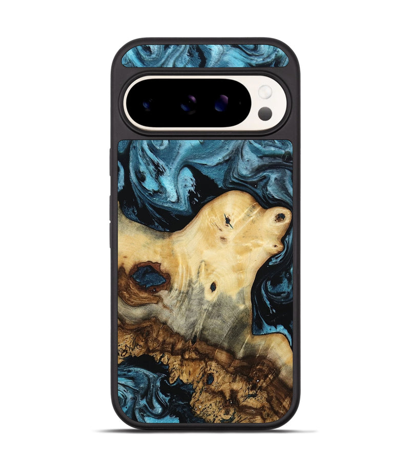 Pixel 9 Pro Wood Phone Case - Neil (Blue, 807440)