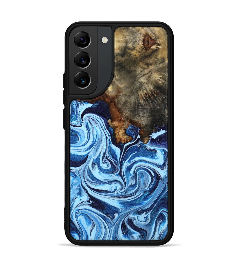 Galaxy S22 Plus Wood Phone Case - Laney (Blue, 807441)