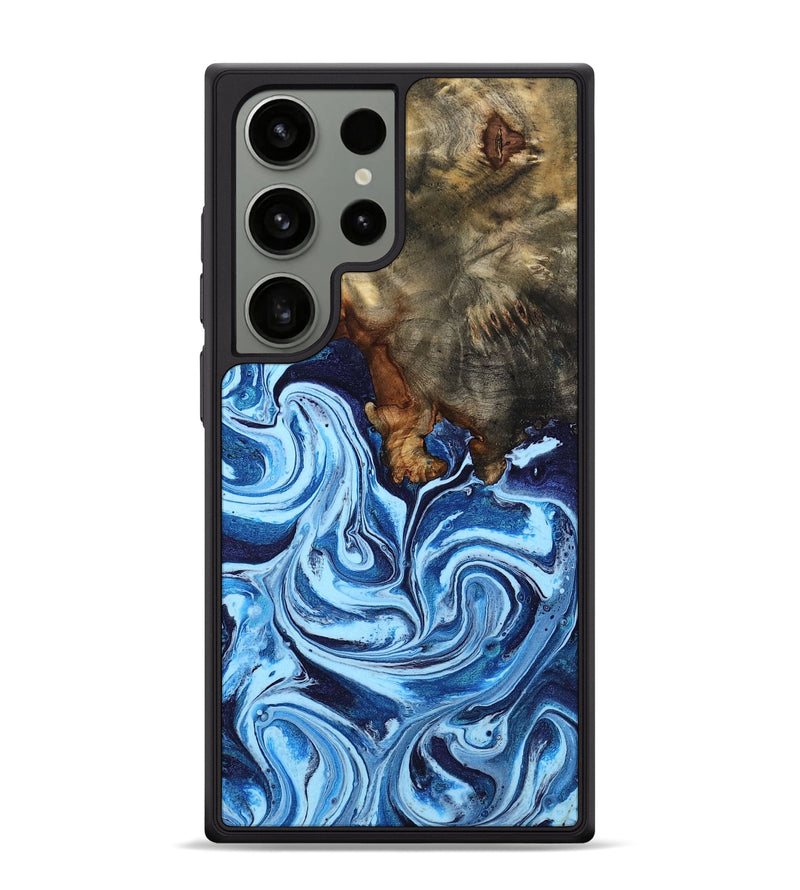 Galaxy S24 Ultra Wood Phone Case - Laney (Blue, 807441)