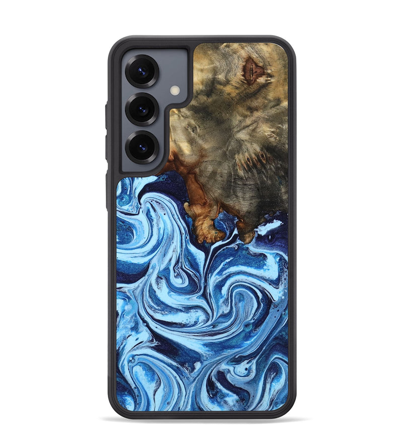 Galaxy S25 Plus Wood Phone Case - Laney (Blue, 807441)