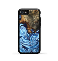 iPhone SE Wood Phone Case - Laney (Blue, 807441)