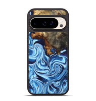 Pixel 10 Wood Phone Case - Laney (Blue, 807441)