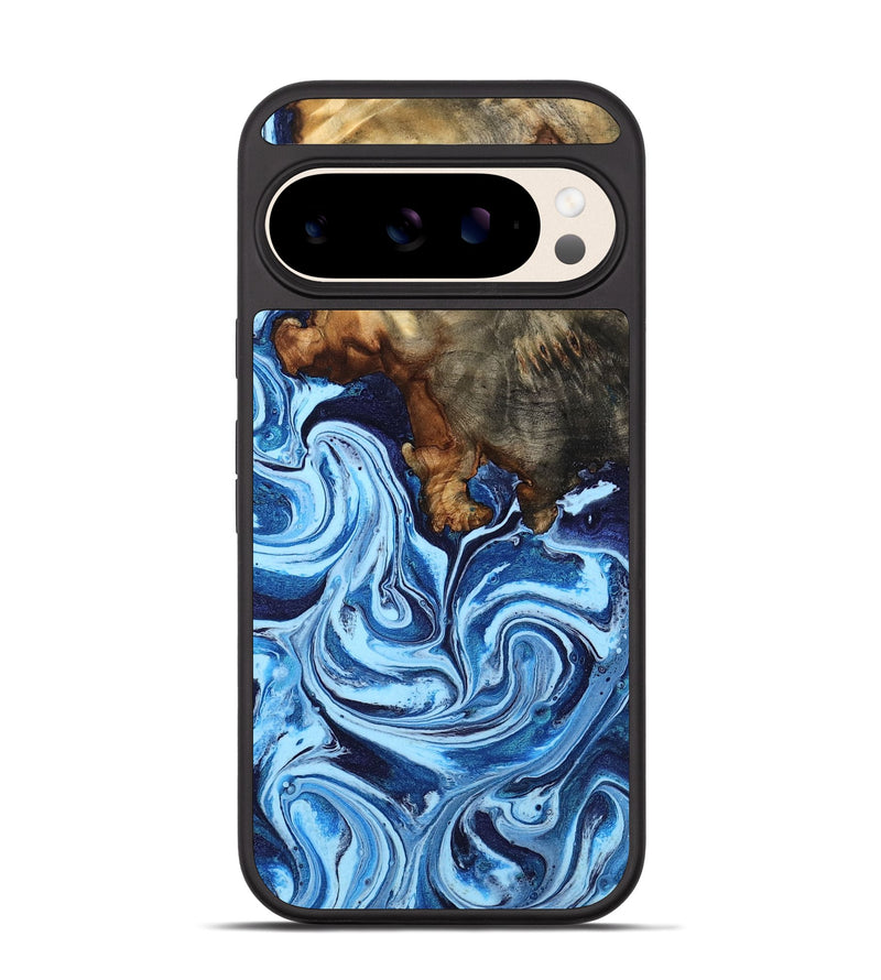 Pixel 10 Wood Phone Case - Laney (Blue, 807441)
