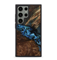 Galaxy S24 Ultra Wood Phone Case - Porsha (Blue, 807442)