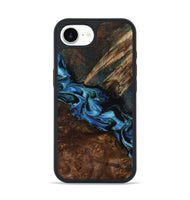 iPhone 16e Wood Phone Case - Porsha (Blue, 807442)