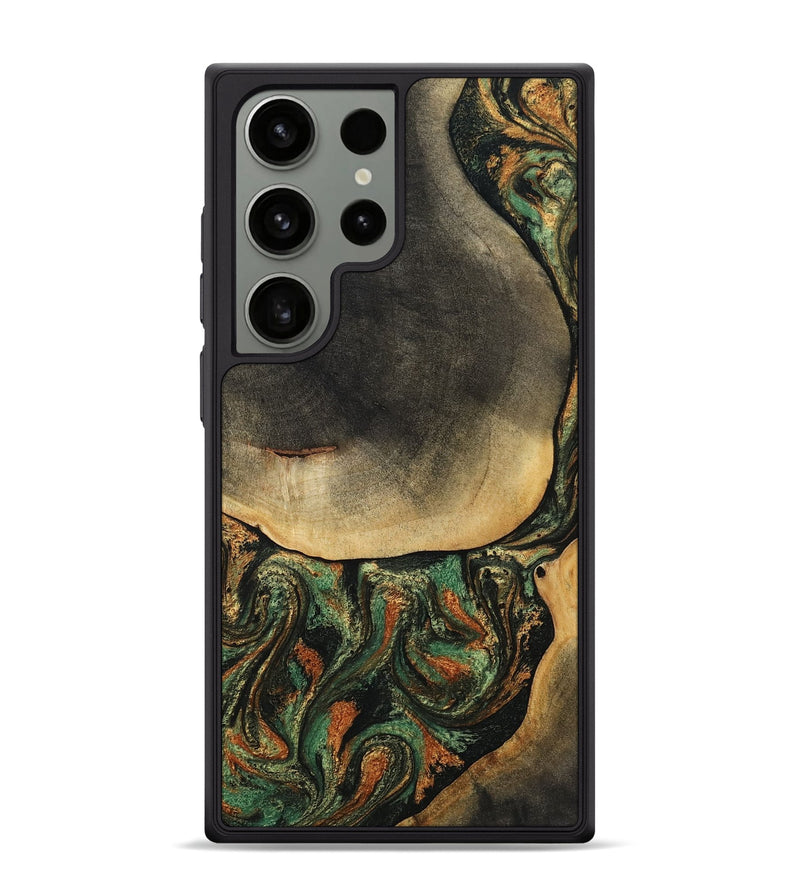 Galaxy S24 Ultra Wood Phone Case - Liliana (Green, 807443)