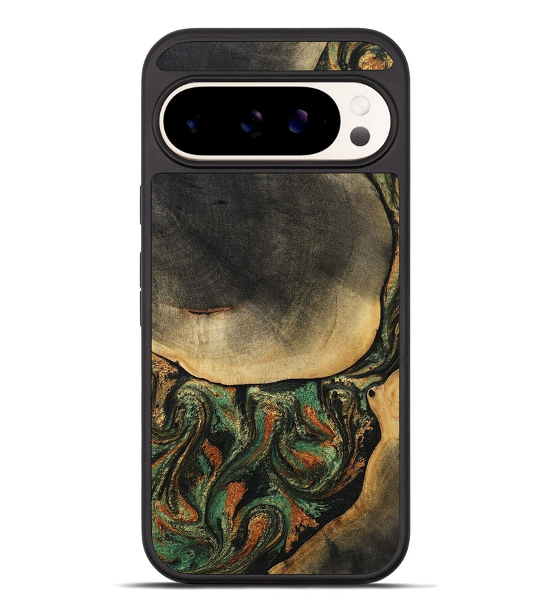 Pixel 10 Pro XL Wood Phone Case - Liliana (Green, 807443)