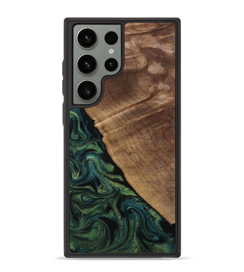 Galaxy S23 Ultra Wood Phone Case - Ashtyn (Green, 807444)