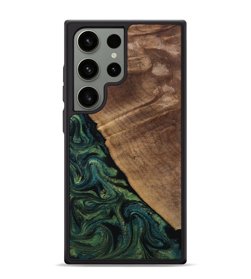 Galaxy S24 Ultra Wood Phone Case - Ashtyn (Green, 807444)