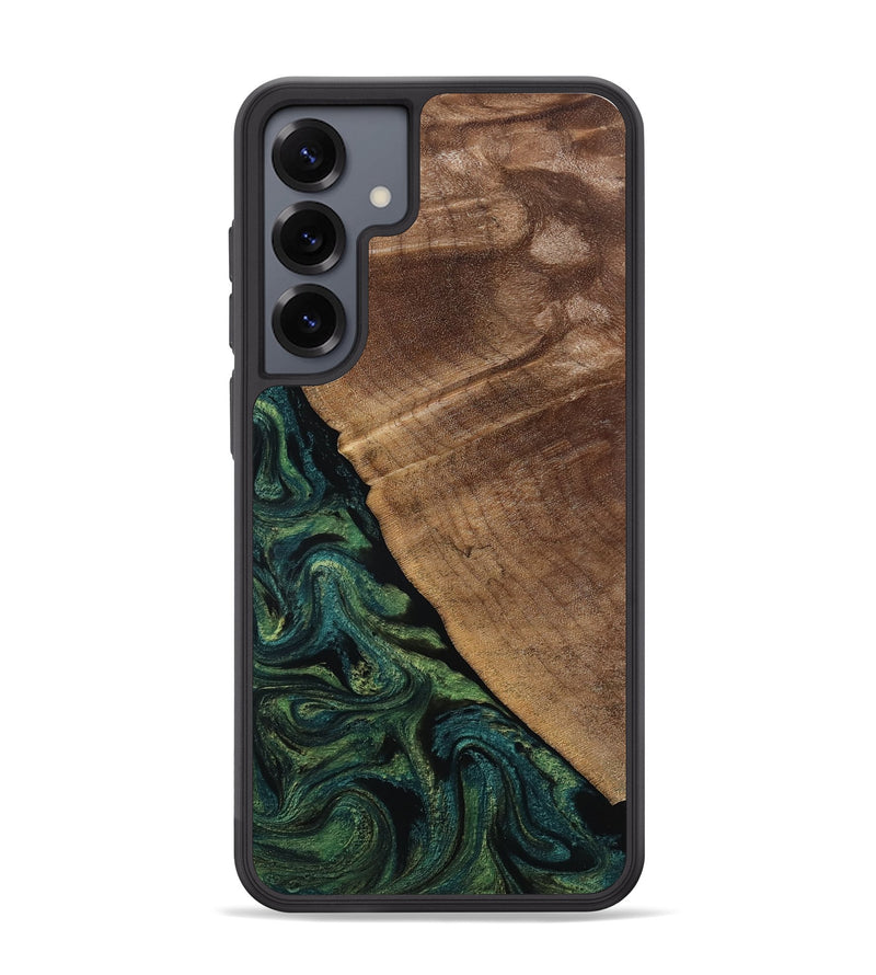 Galaxy S25 Plus Wood Phone Case - Ashtyn (Green, 807444)