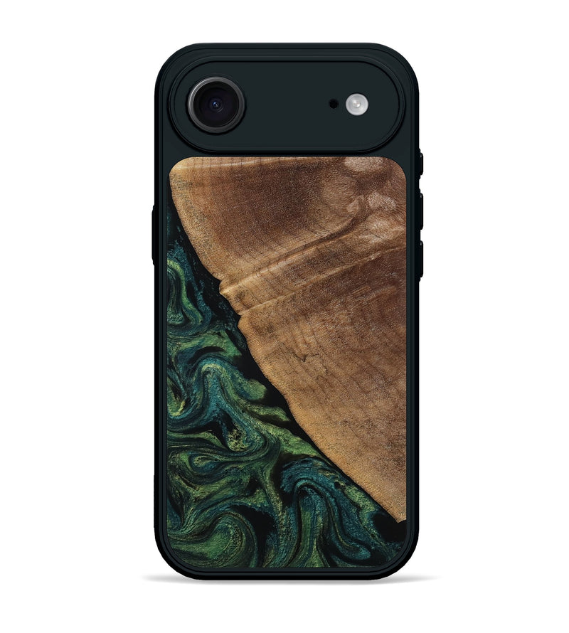 iPhone 17 Air Wood Phone Case - Ashtyn (Green, 807444)
