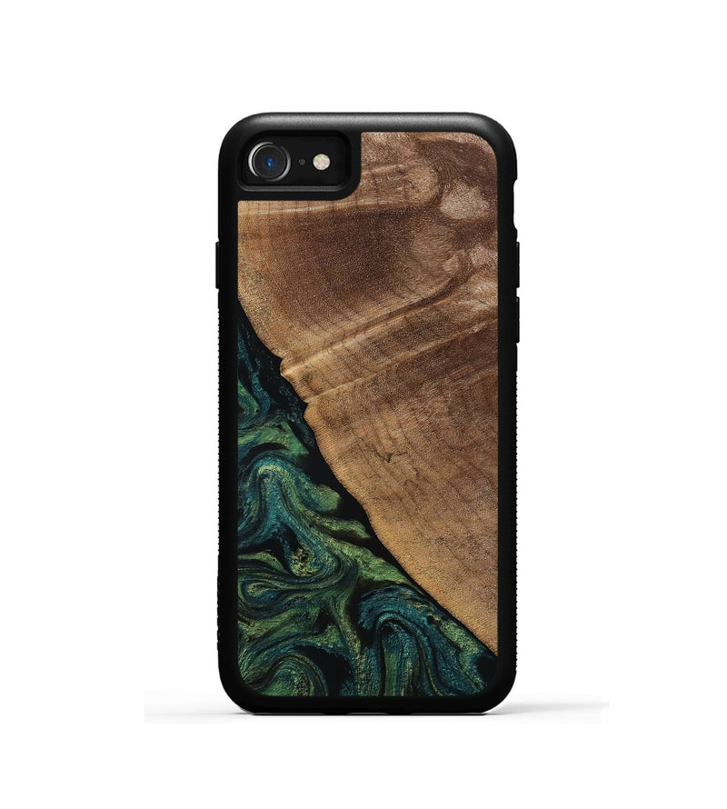 iPhone SE Wood Phone Case - Ashtyn (Green, 807444)