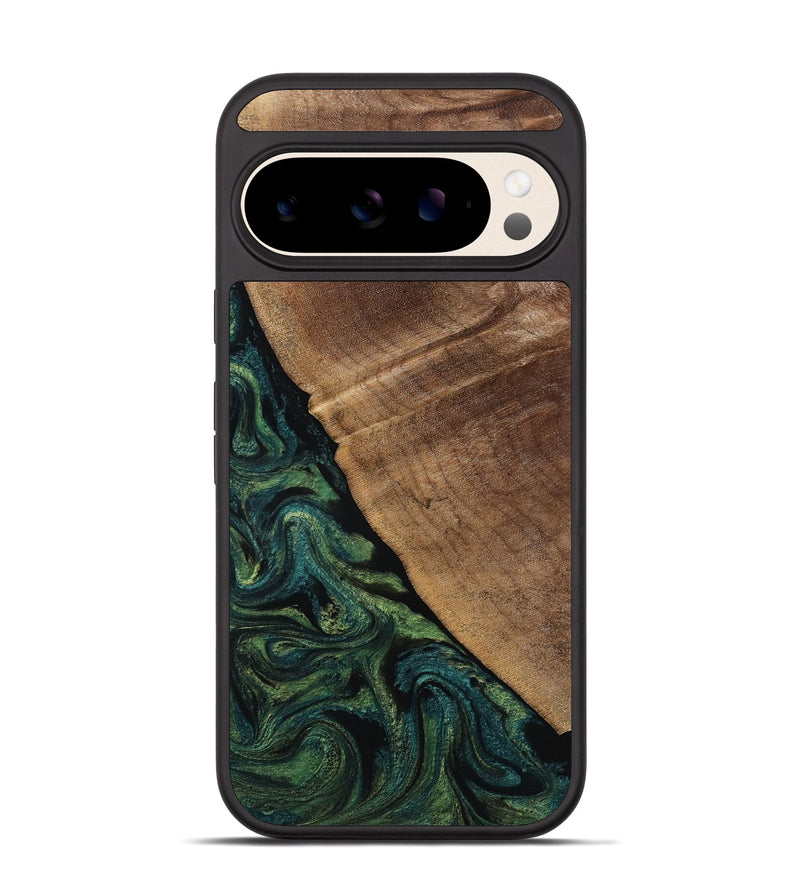 Pixel 10 Wood Phone Case - Ashtyn (Green, 807444)