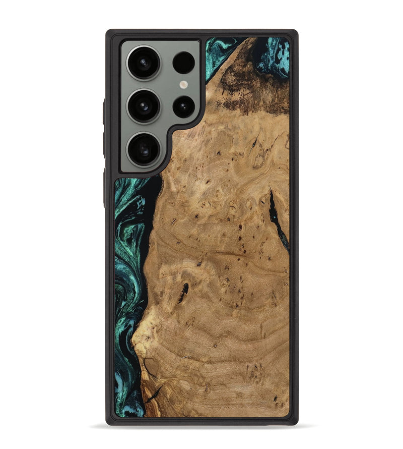 Galaxy S23 Ultra Wood Phone Case - Gracie (Ancient Olive, 807445)