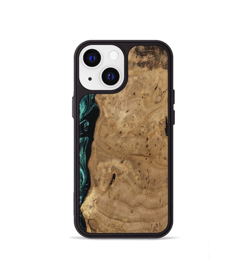 iPhone 13 mini Wood Phone Case - Gracie (Ancient Olive, 807445)