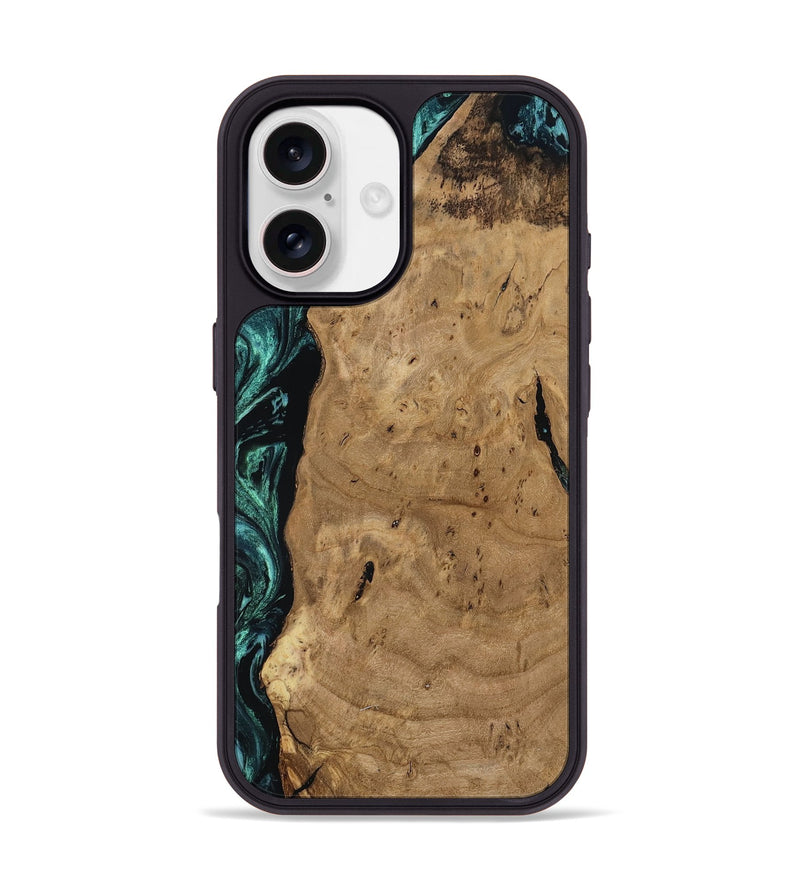 iPhone 17 Wood Phone Case - Gracie (Ancient Olive, 807445)