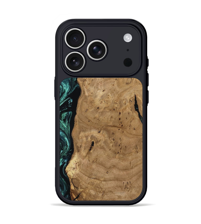 iPhone 17 Pro Wood Phone Case - Gracie (Ancient Olive, 807445)