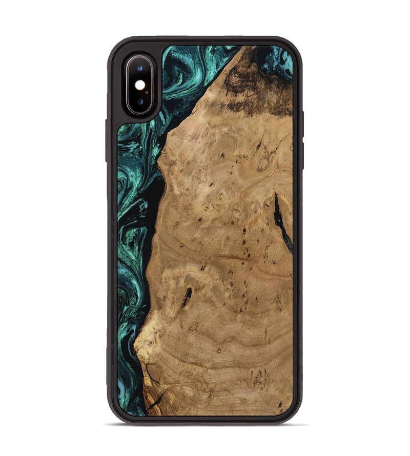 iPhone Xs Max Wood Phone Case - Gracie (Ancient Olive, 807445)