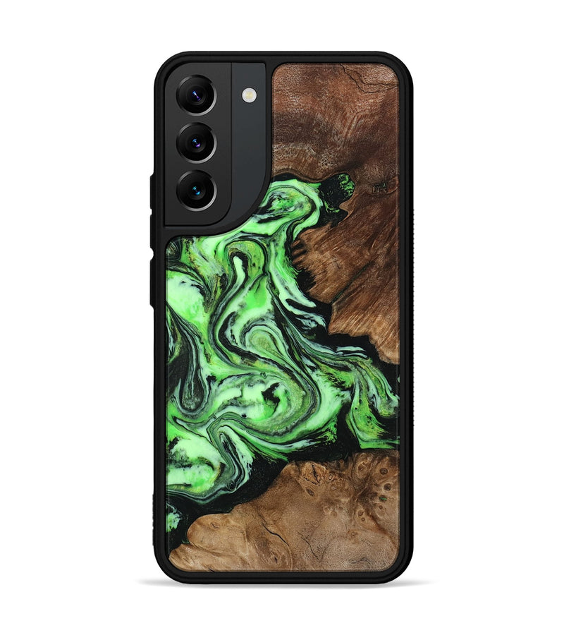 Galaxy S22 Plus Wood Phone Case - Spencer (Green, 807446)