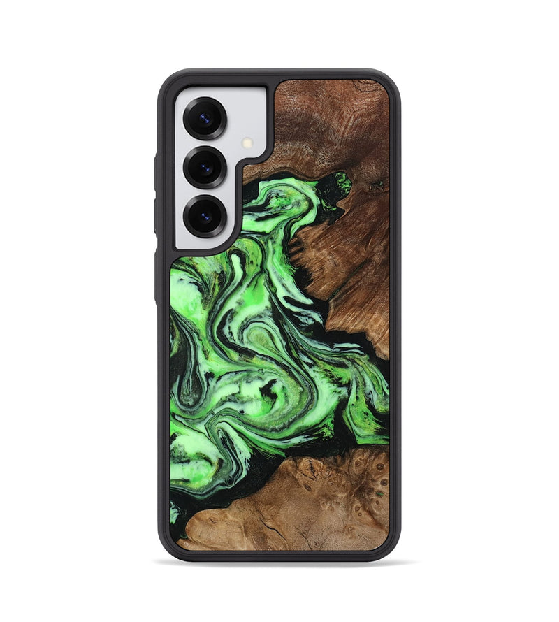 Galaxy S25 Wood Phone Case - Spencer (Green, 807446)