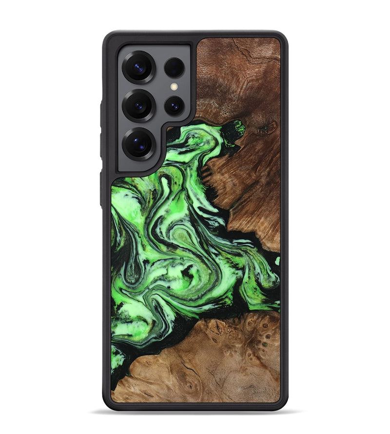 Galaxy S25 Ultra Wood Phone Case - Spencer (Green, 807446)