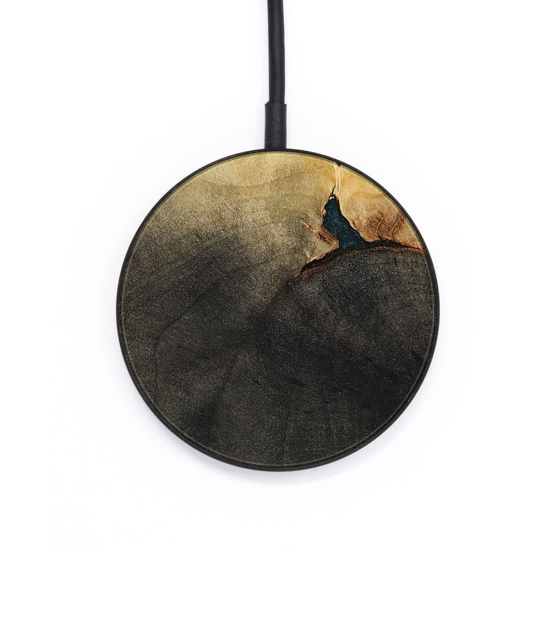 Circle Wood Wireless Charger - Love (Green, 807447)