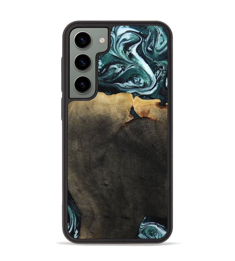 Galaxy S23 Plus Wood Phone Case - Love (Green, 807447)