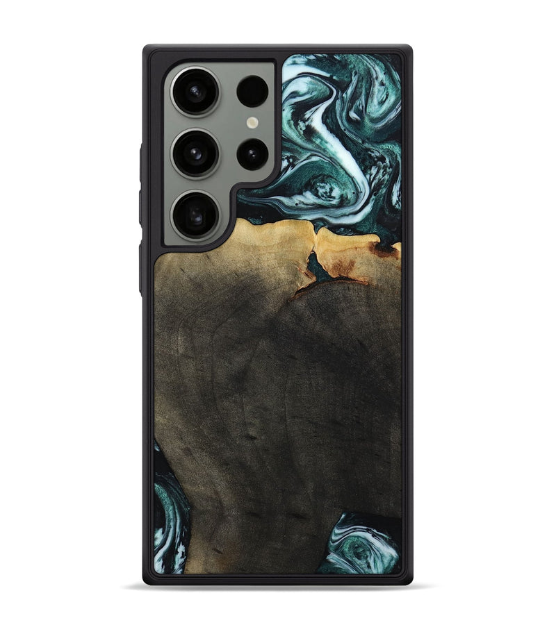 Galaxy S24 Ultra Wood Phone Case - Love (Green, 807447)