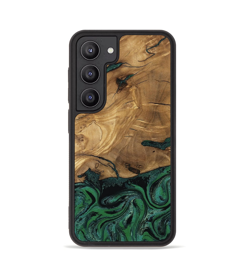 Galaxy S23 Wood Phone Case - Meghan (Green, 807448)