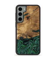 Galaxy S23 Plus Wood Phone Case - Meghan (Green, 807448)