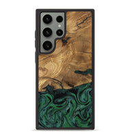 Galaxy S23 Ultra Wood Phone Case - Meghan (Green, 807448)