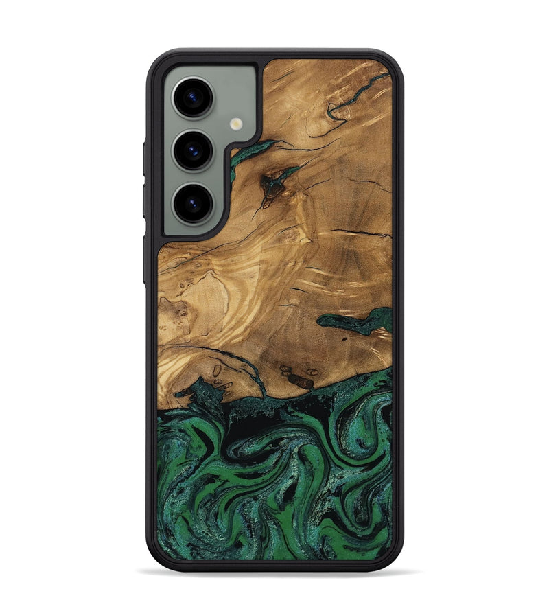 Galaxy S24 Plus Wood Phone Case - Meghan (Green, 807448)