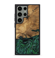 Galaxy S24 Ultra Wood Phone Case - Meghan (Green, 807448)