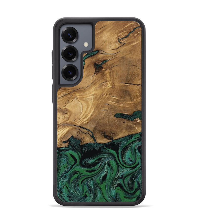 Galaxy S25 Plus Wood Phone Case - Meghan (Green, 807448)