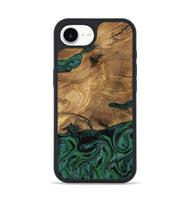 iPhone 16e Wood Phone Case - Meghan (Green, 807448)