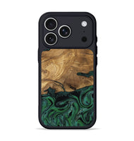 iPhone 17 Pro Wood Phone Case - Meghan (Green, 807448)