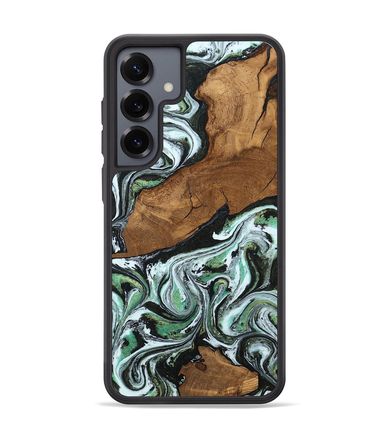 Galaxy S25 Plus Wood Phone Case - Haylie (Green, 807449)