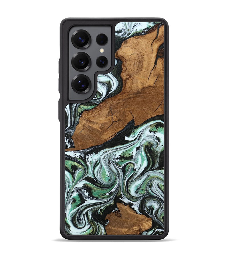 Galaxy S25 Ultra Wood Phone Case - Haylie (Green, 807449)