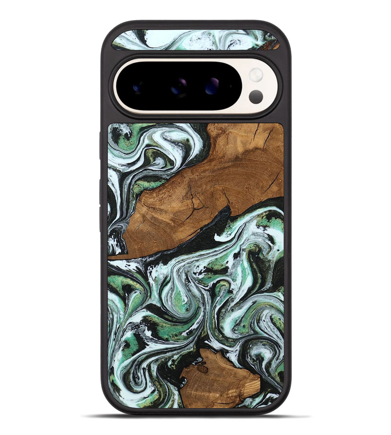Pixel 10 Pro XL Wood Phone Case - Haylie (Green, 807449)