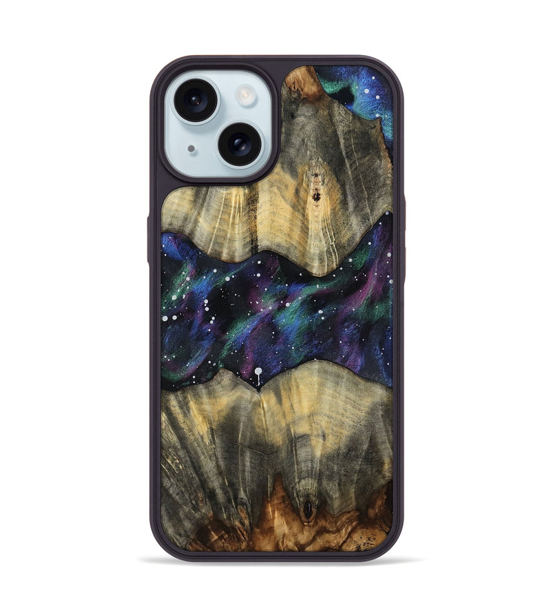 iPhone 15 Wood Phone Case - Brynn (Cosmos, 807450)