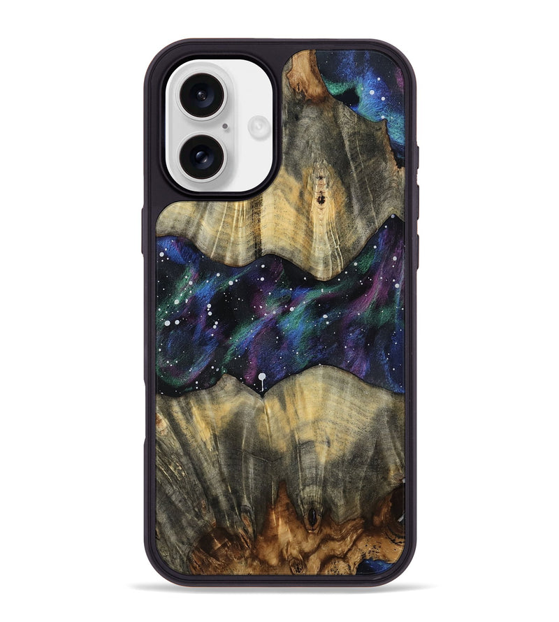 iPhone 16 Plus Wood Phone Case - Brynn (Cosmos, 807450)
