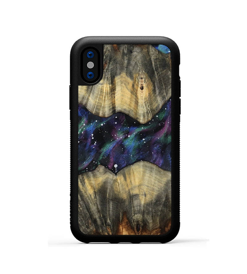 iPhone Xs Wood Phone Case - Brynn (Cosmos, 807450)