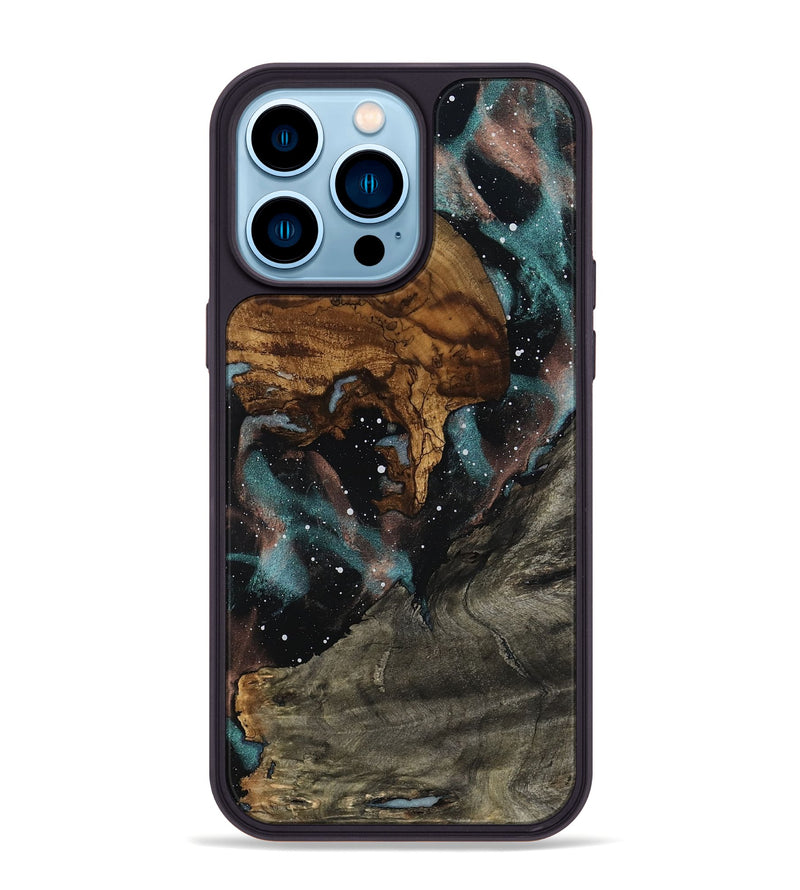 iPhone 14 Pro Max Wood Phone Case - Shania (Cosmos, 807451)